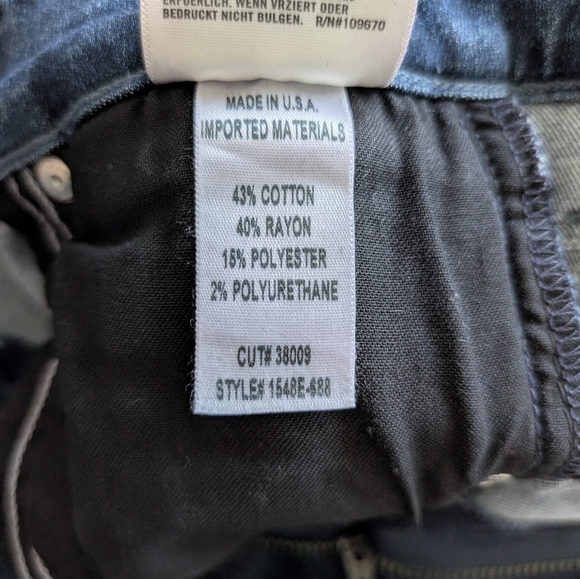 Citizens of Humanity Fleetwood High Rise Flare Jeans Size 27 Dark Wash Denim - Picture 10 of 12